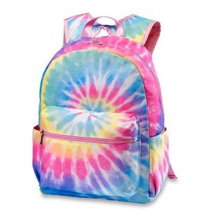 pink tie dye bookbag