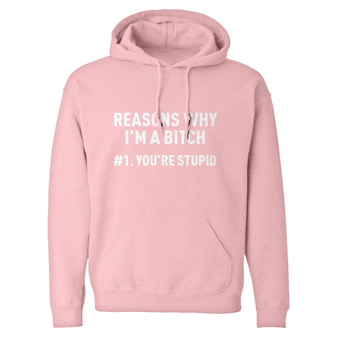 Hoodie Reasons Why You're Stupid Unisex Adult Hoodie – Indica Plateau