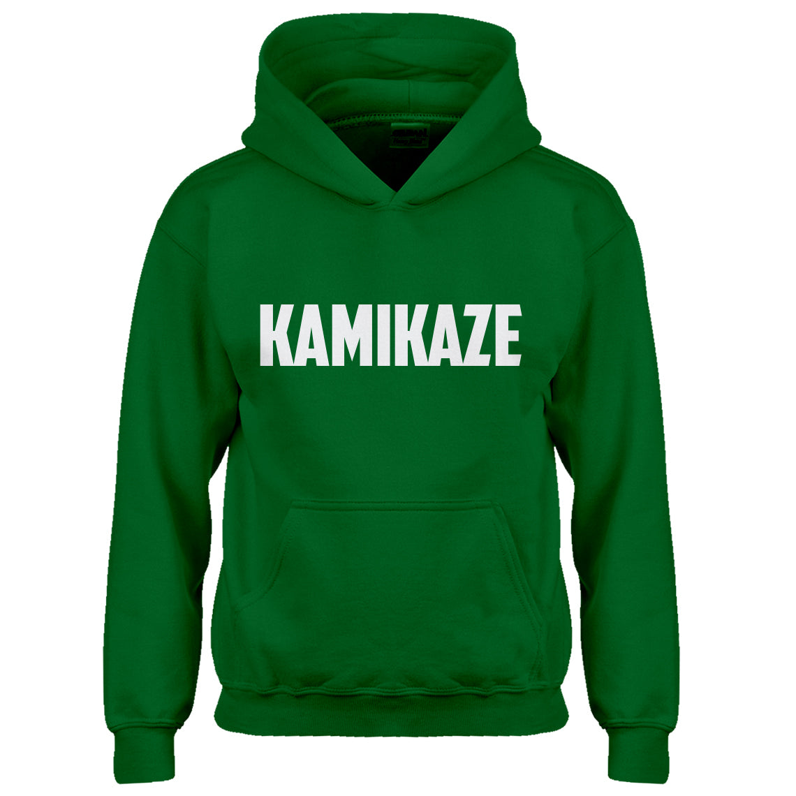 kamikaze green hoodie