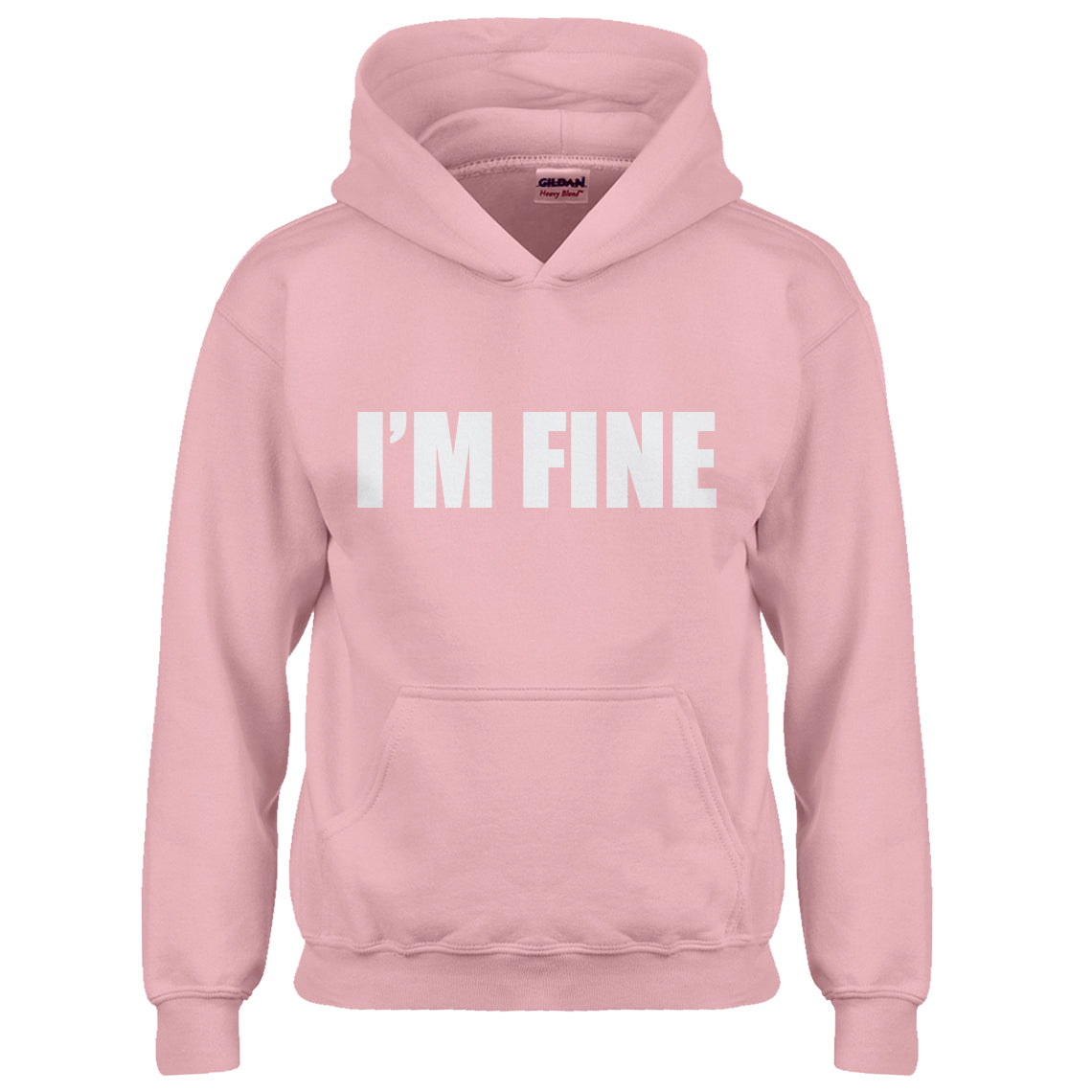 Youth I'm Fine Kids Hoodie – Indica Plateau