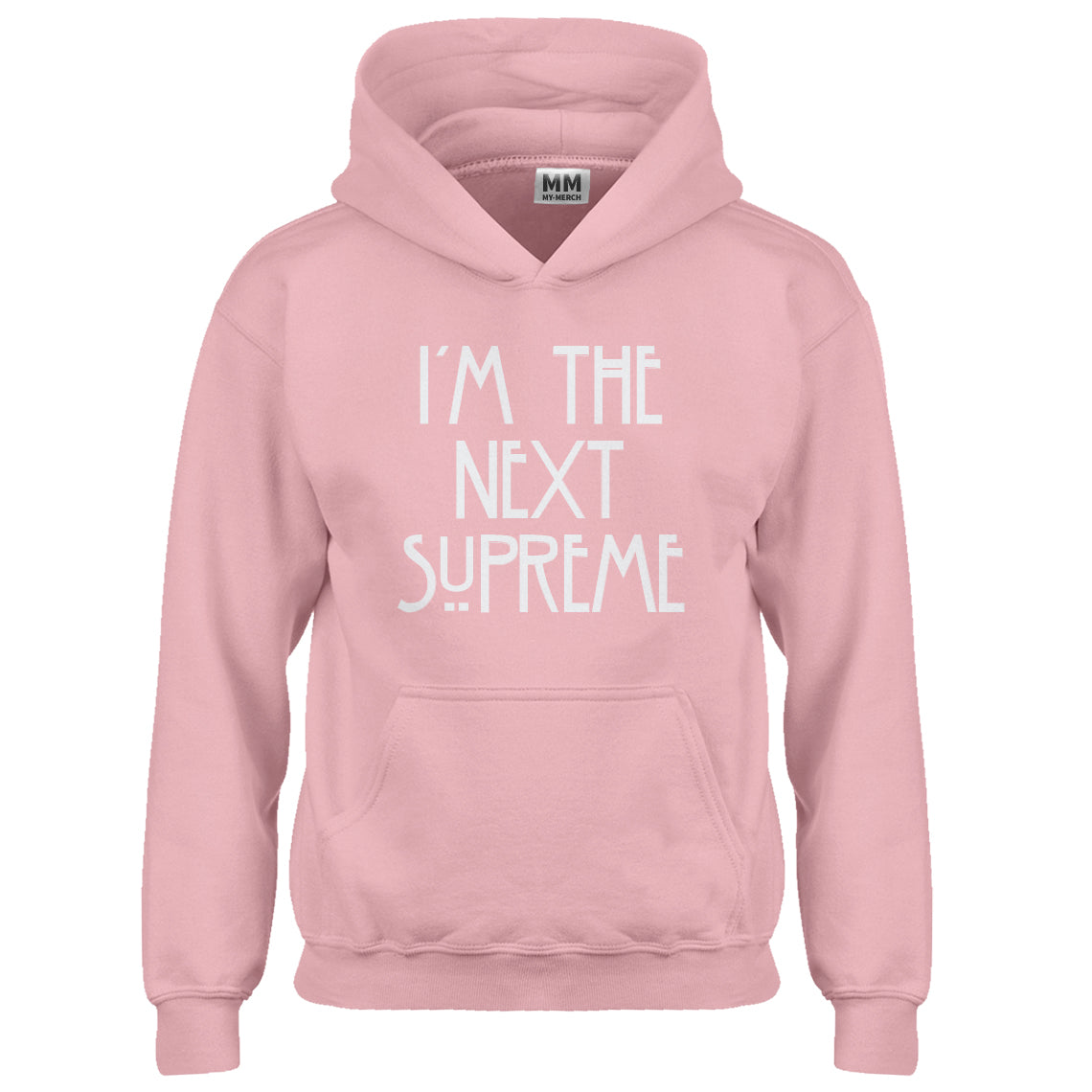 light pink supreme hoodie