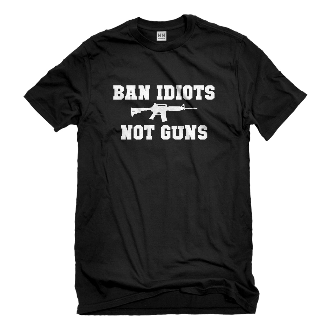 Mens Ban Idiots Not Guns Unisex T-shirt – Indica Plateau