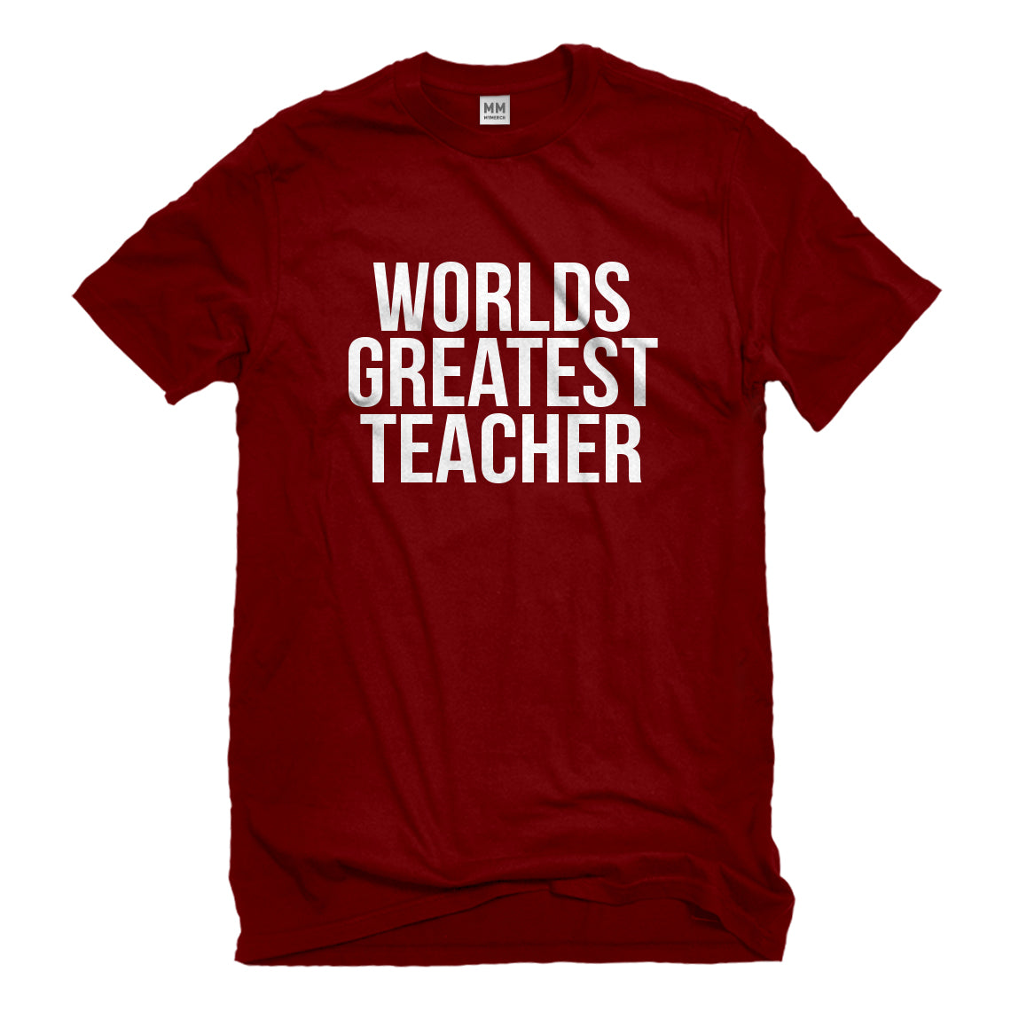 Mens Worlds Greatest Teacher Unisex T-shirt – Indica Plateau