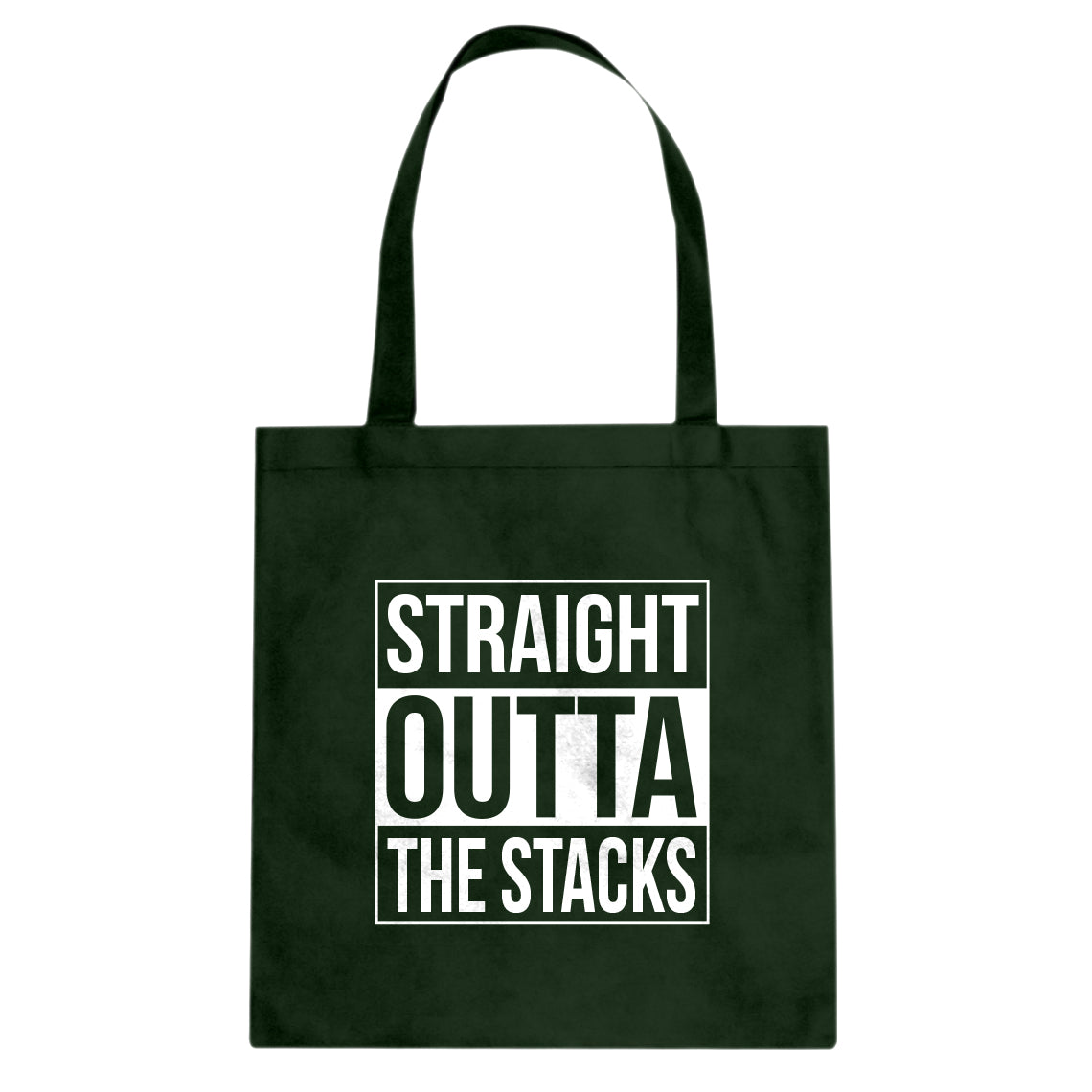 Tote Straight Outta the Stacks Canvas Tote Bag – Indica Plateau