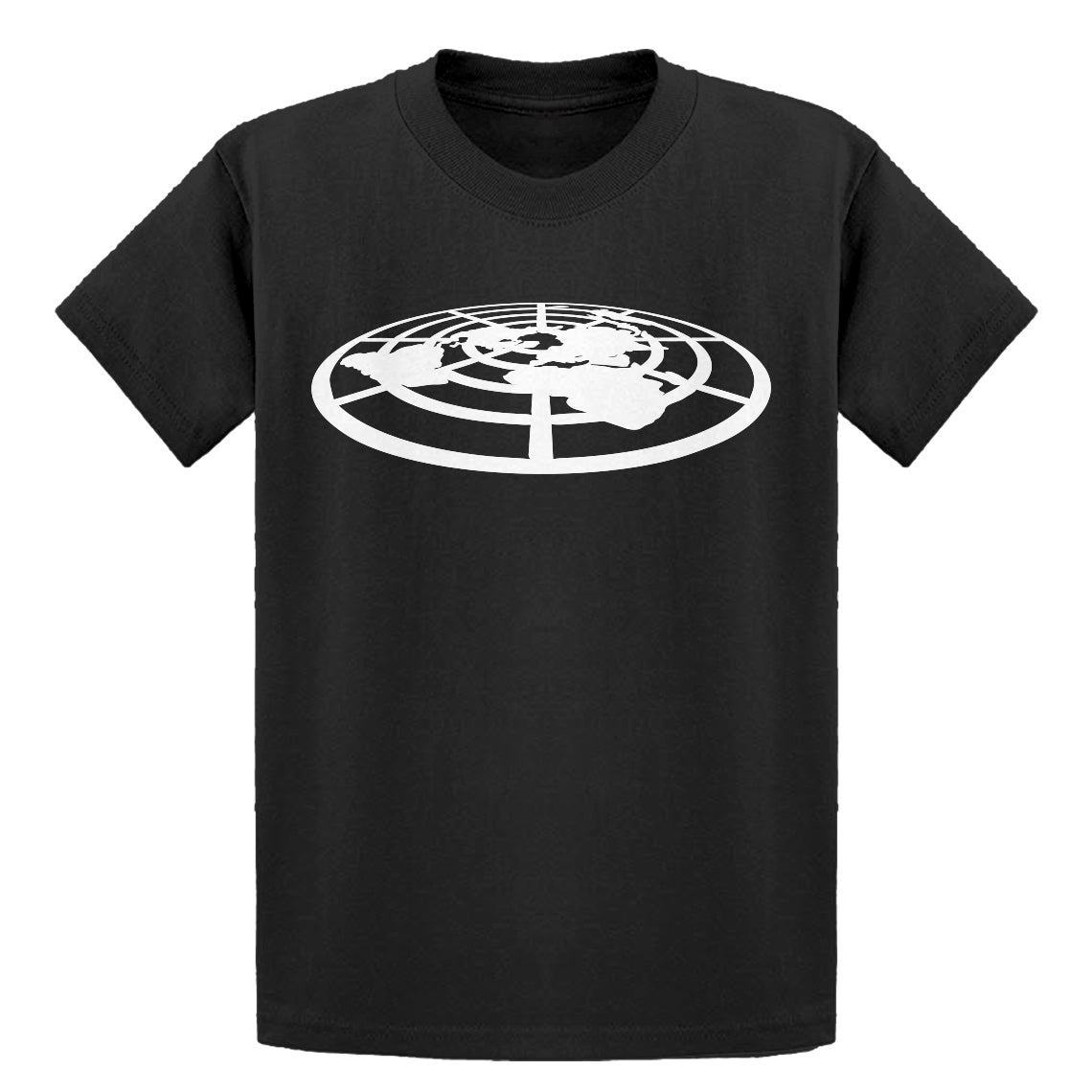 flat earth society tshirt