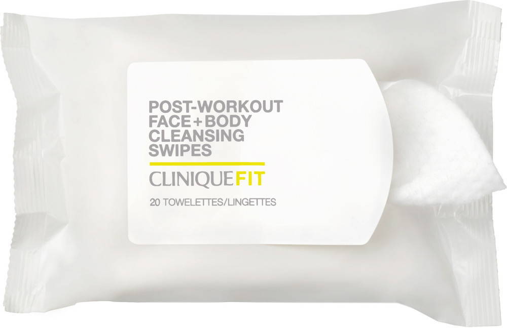 CliniqueFIT Post-Workout Face & Body Cleansing Swipes