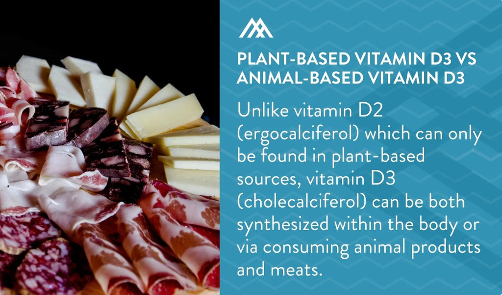 Vitamin D3 in animal products