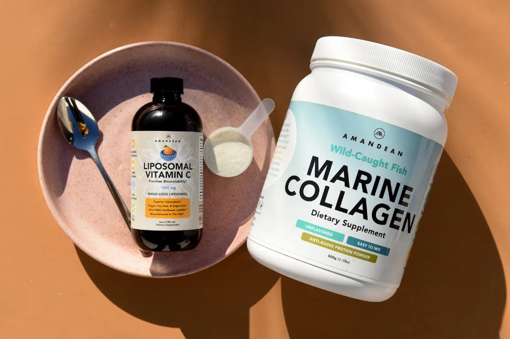 Liposomal Vit C + Marine Collagen