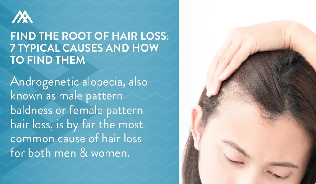 Typical causes of hair loss