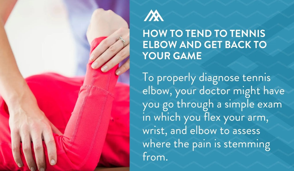 Diagnose tennis elbow