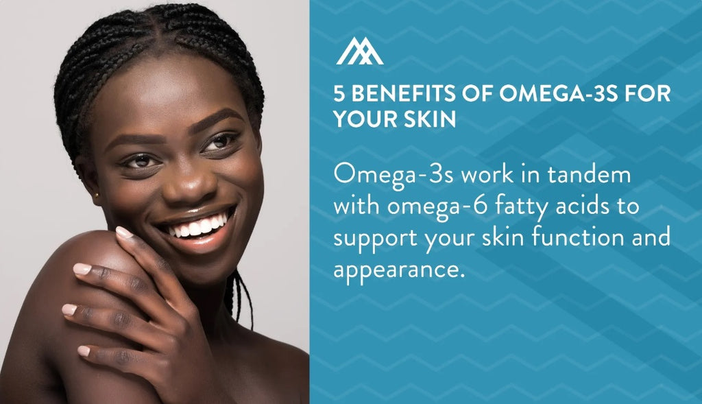 Omega-3 and the skin aging process 