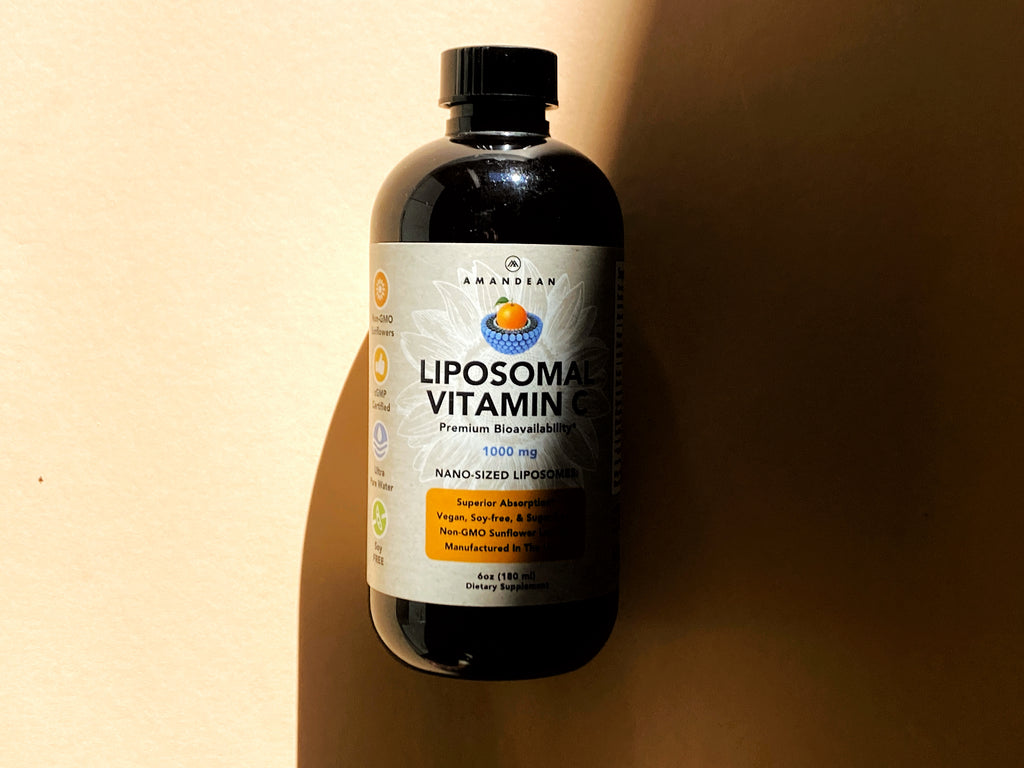 Liposomal Vitamin C supplement helps in repairing of bones, tendons, and ligaments