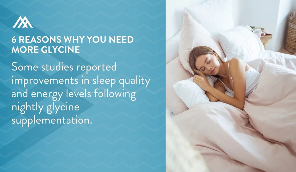 Glycine and sleep quality