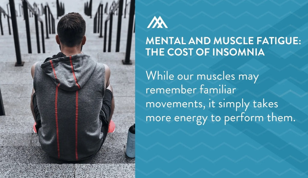 Insomnia and muscle fatigue