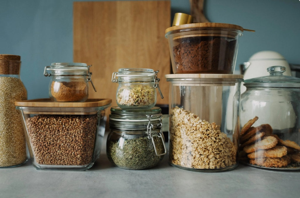 Buy steel or glass containers for food storage