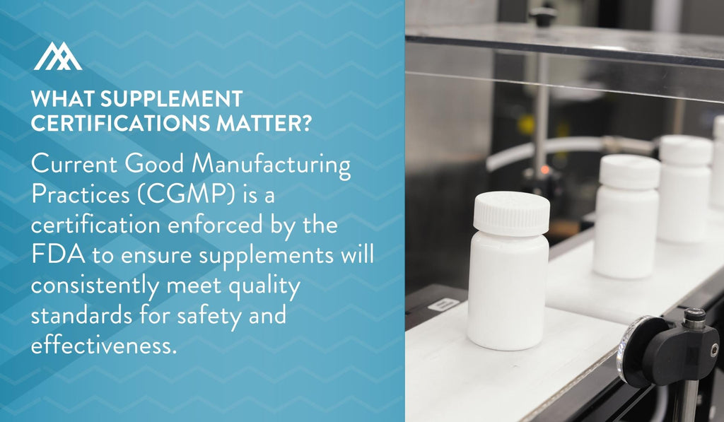 CGMP Certification