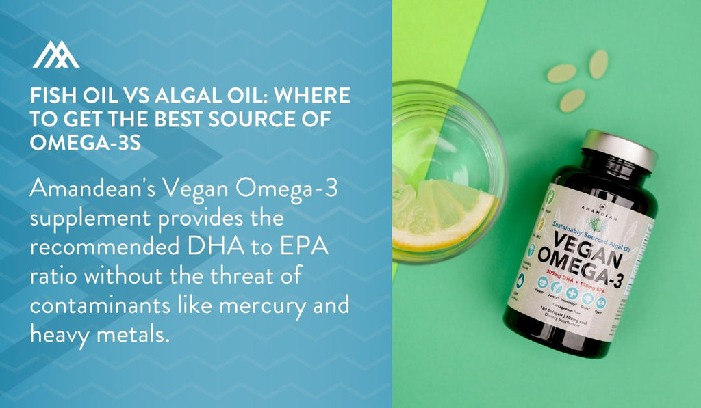 Amandean Vegan Omega-3 Fatty Acids