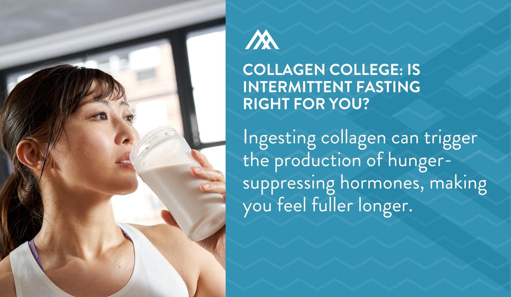 Collagen Suppresses Appetite