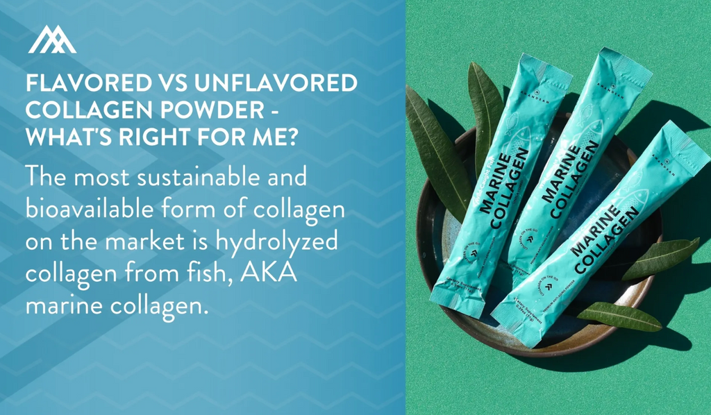 The benefits of unflavored collagen vs. flavored collagen