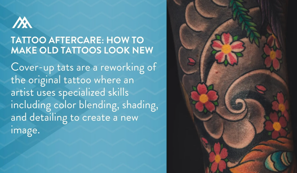 Cover up tattoo treatments & skincare