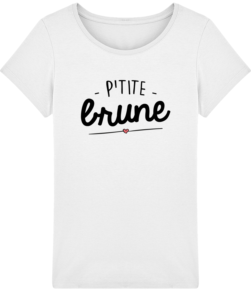 t shirt femme brun