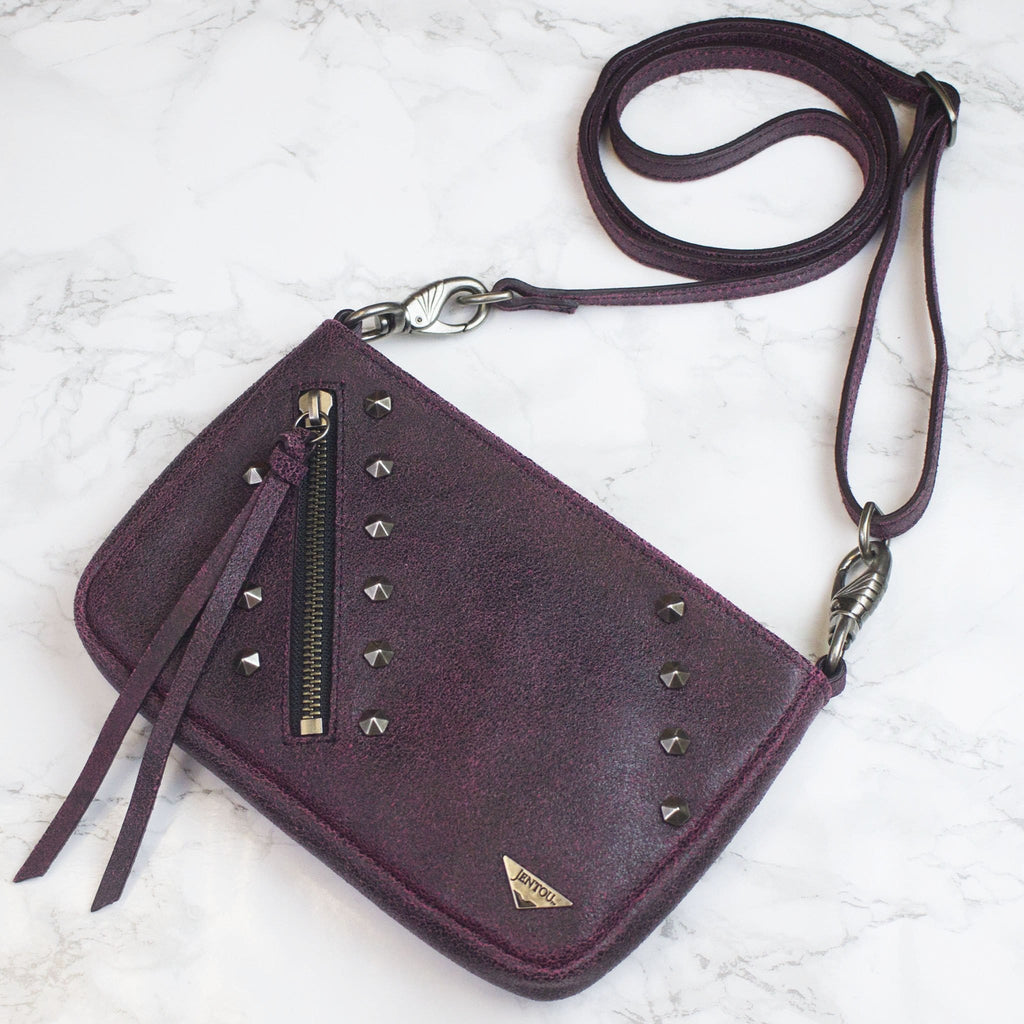 Kat Leather Crossbody – Jentou