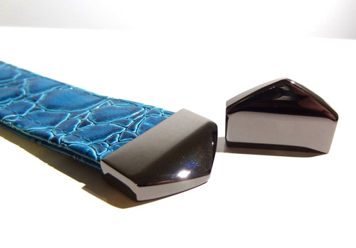 Curved - Metal Strap Ends - 25mm (1) - Pkg of Four – bringberry Handbag  Hardware and Designs