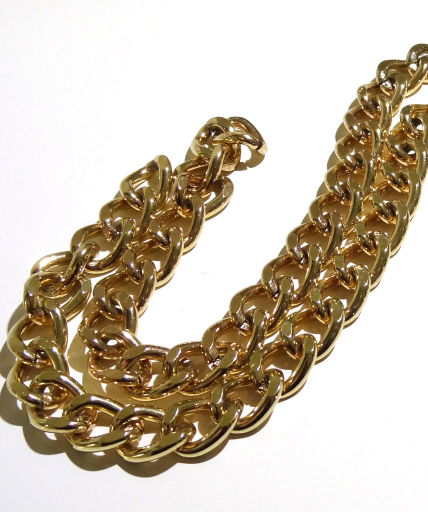 long gold chain for purse