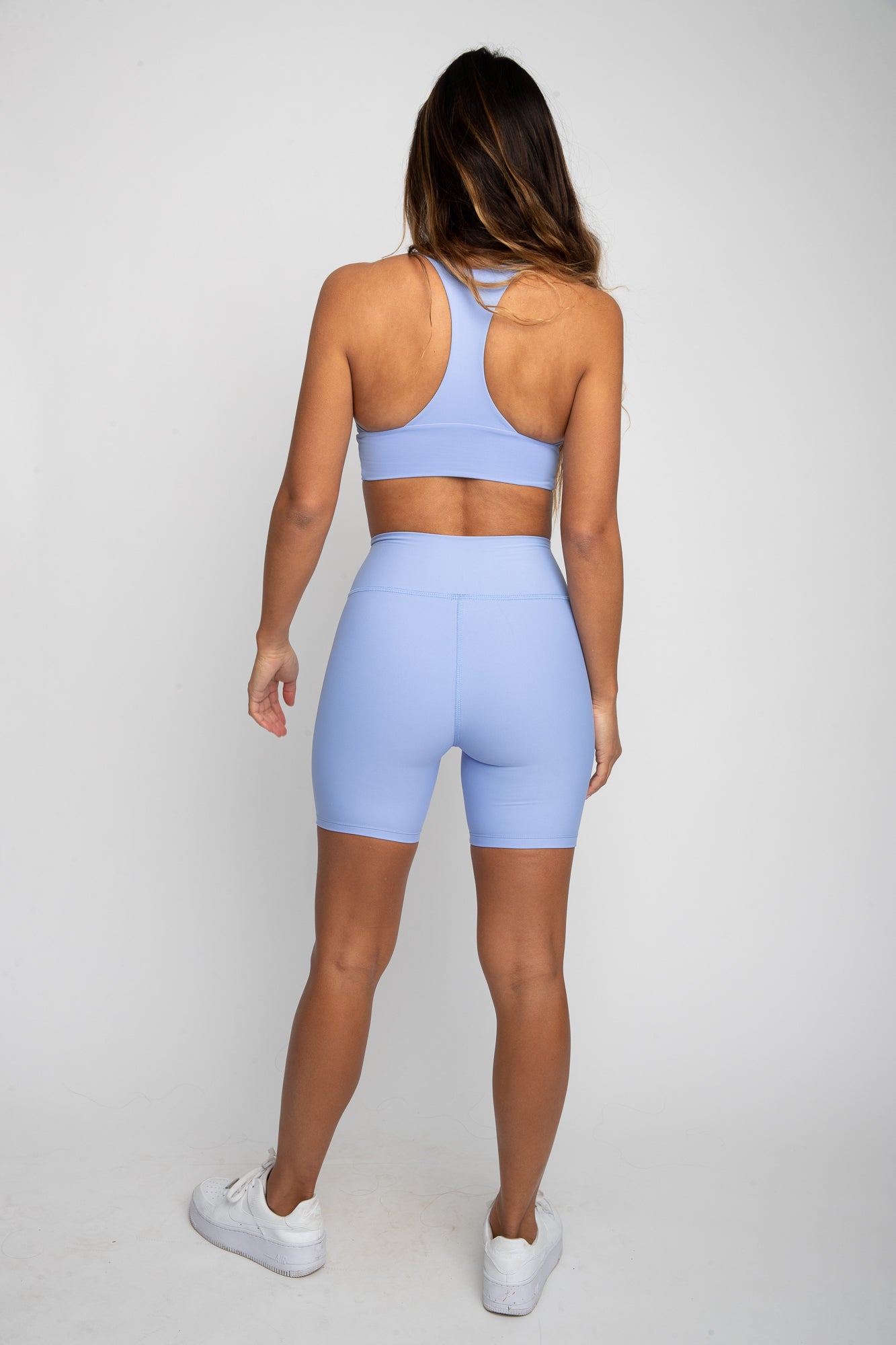 periwinkle biker shorts