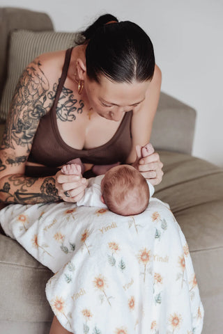 personalised baby blanket