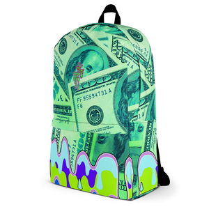 GREEN NEON DRIP BACKPACK (ONE OF ONE)