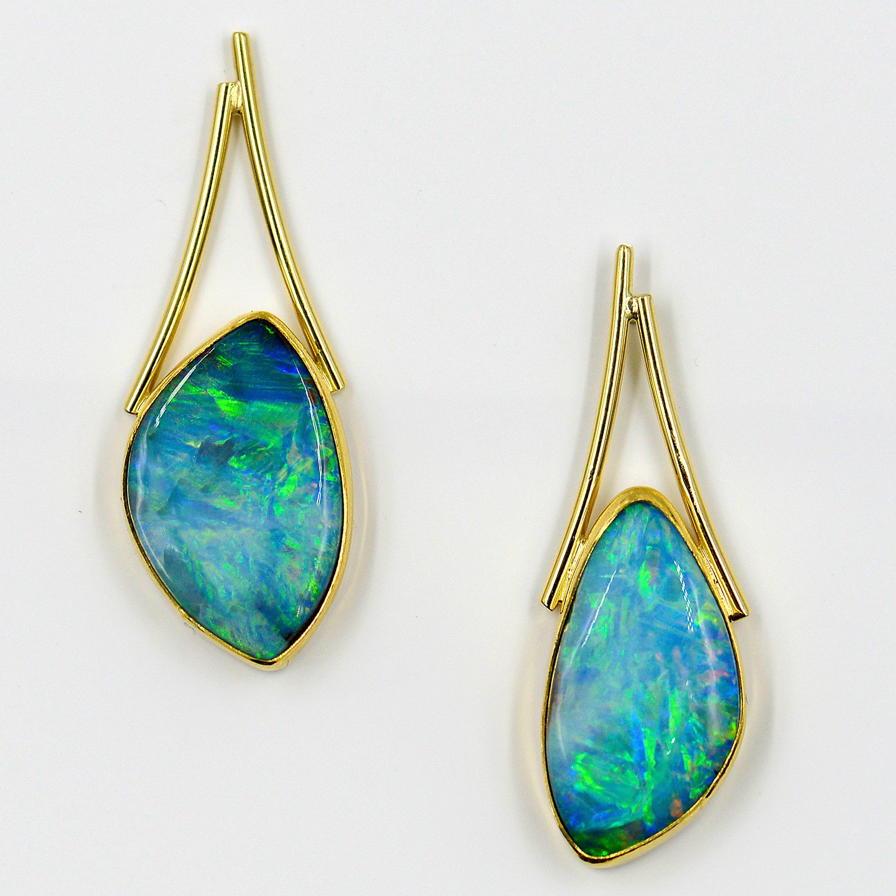 Boulder Opal Earrings