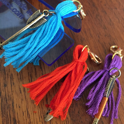 pull tassels of PattieWack tassel maker