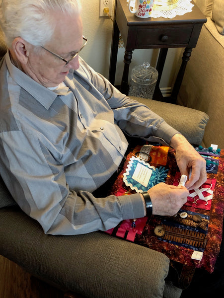 Weighted Sensory Lap Blanket for Dementia