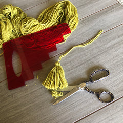 Straw Purse TieredTassel