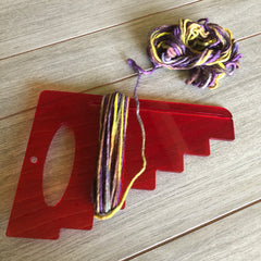 Straw Purse TieredTassel