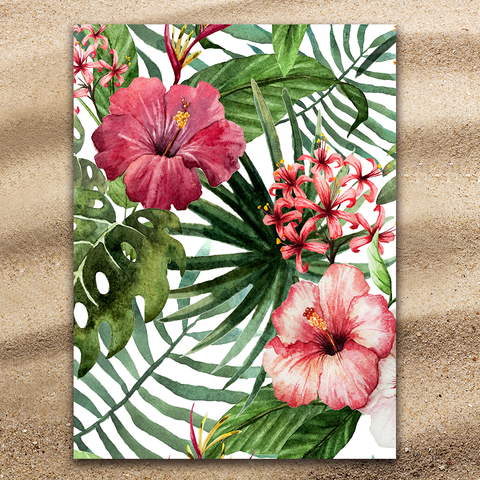 Extra Large Beach Towel - Tropical Hibiscus by Coastal Passion – 🇦🇺 ...