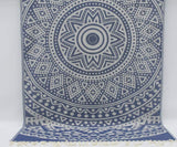 Coastal -Navy Blue Mandala 100% Cotton Towel-Coastal Passion