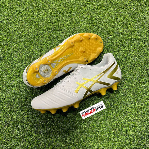 ASICS Soccer Shoes DS LIGHT WIDE (WHITE / GOLD) | Nemuree Shop - Online  Sports Store