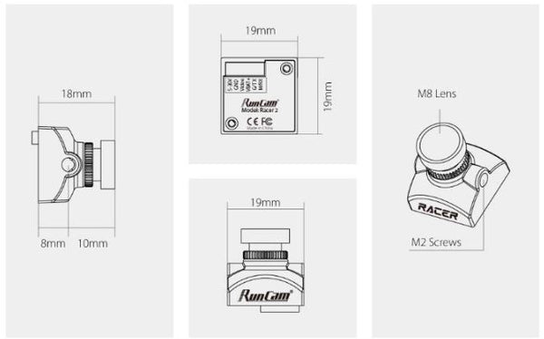 Runcam Racer 2 - 2.1mm