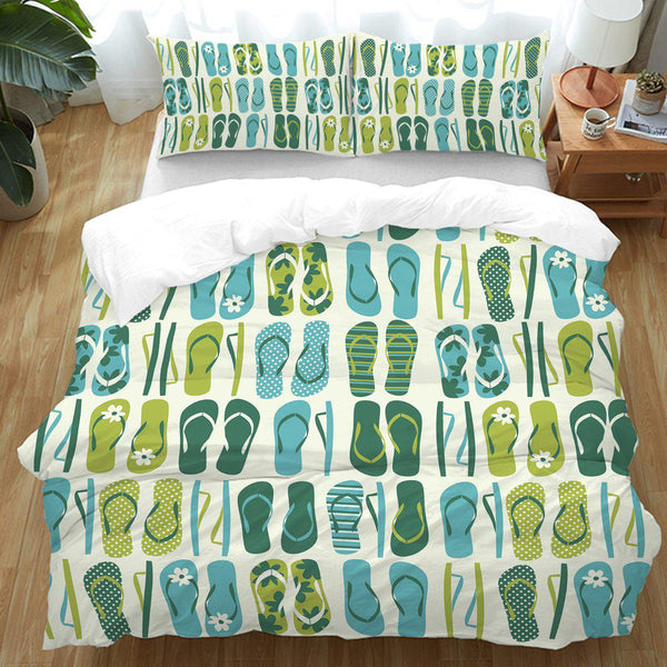 Bedding Set - Flip Flop Frenzy by Coastal Passion