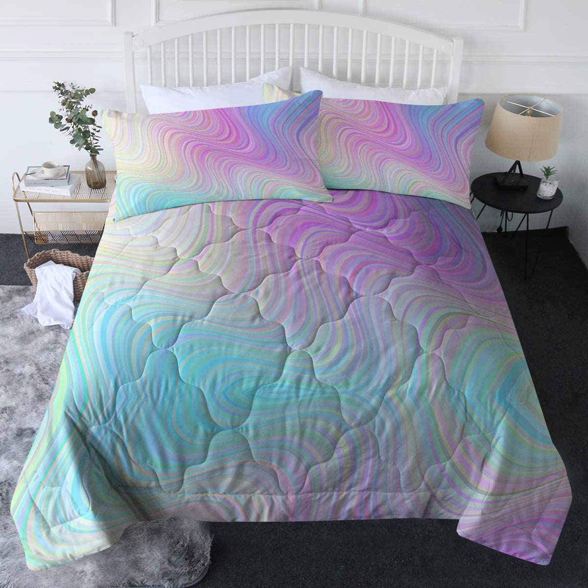 mermaid comforter full