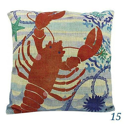 Ocean Mermaid Double Sided Pillow Covers-Pillow Cover-Coastal Passion
