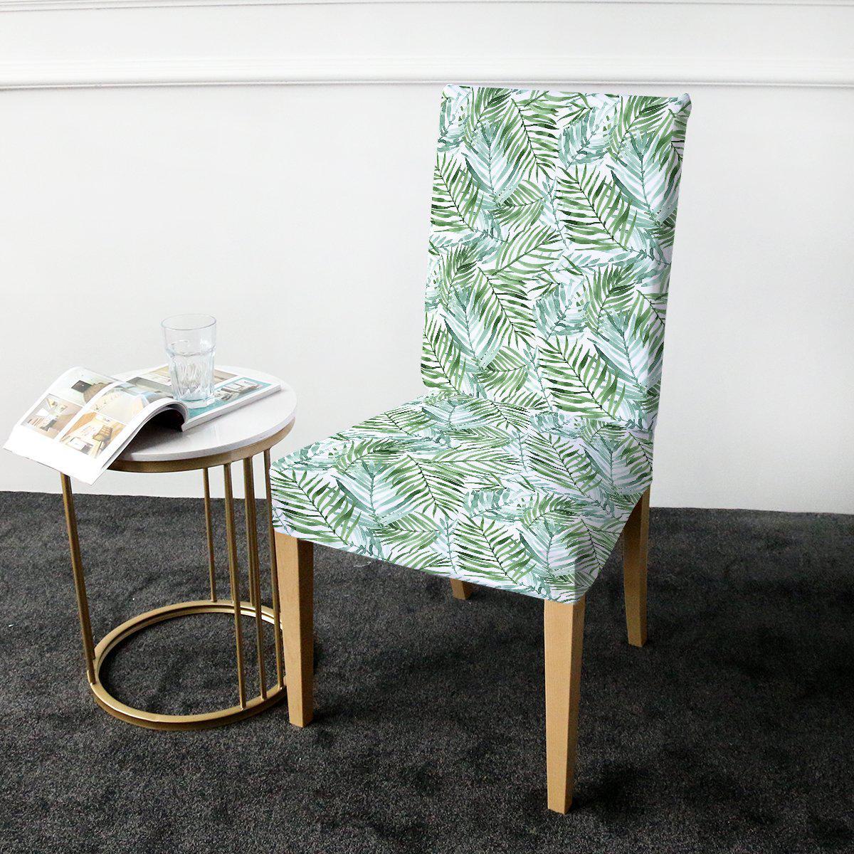 green dining chair covers