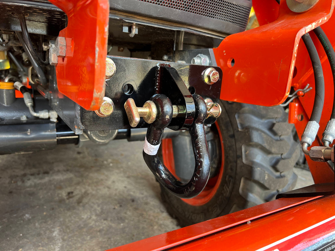 Kubota Front Tie Down And Tow Point Lxb And Bx Series Rock Solid