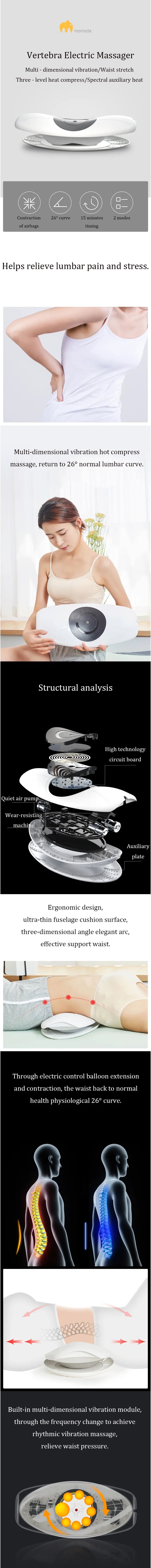 Lumbar massager for back pain in india