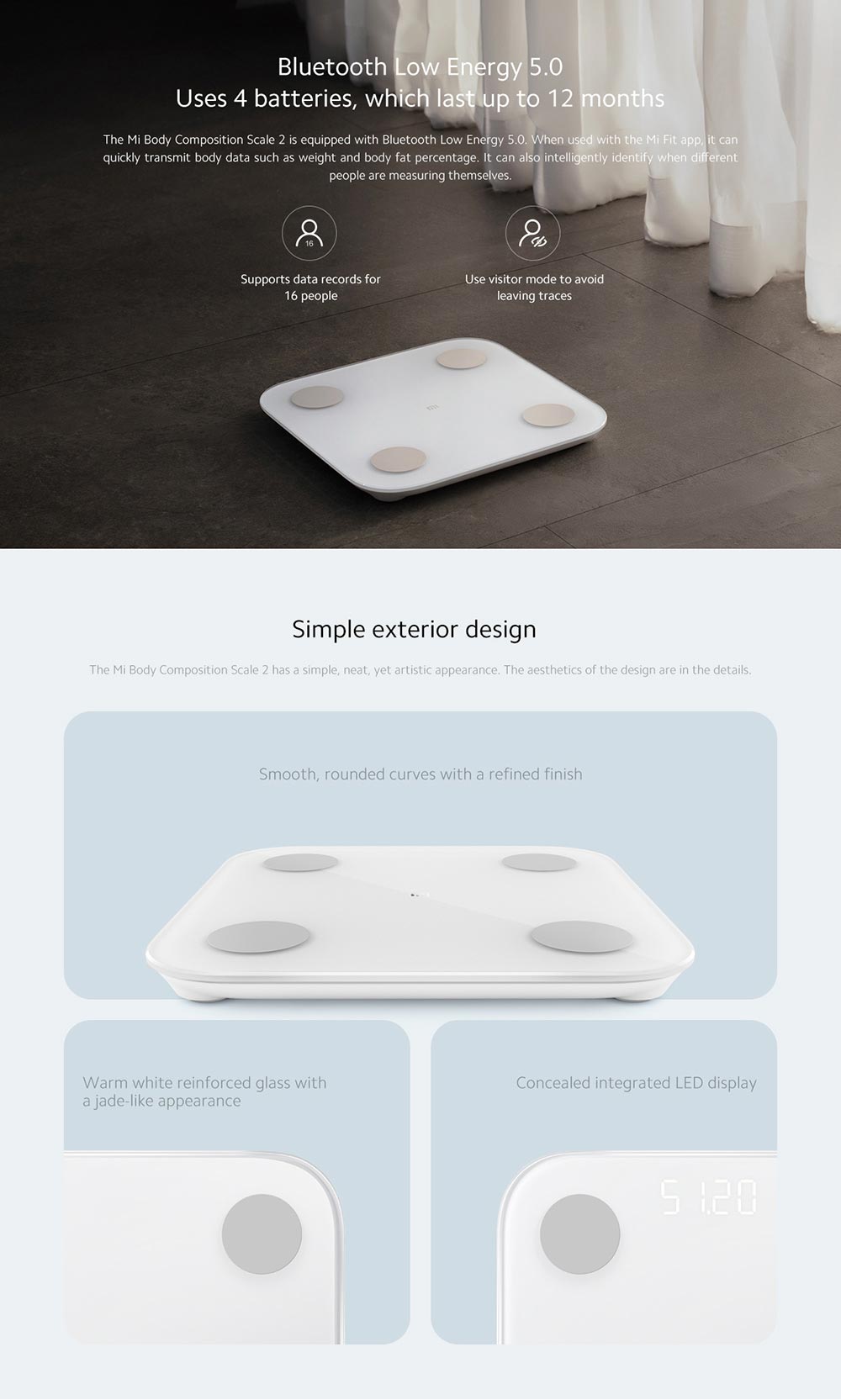 Xiaomi Smart Scale 2 Body Composition Scale 2 Review! 