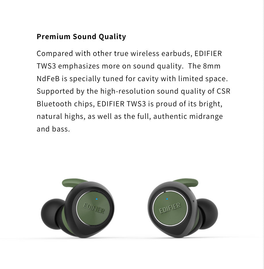 Edified TWS3 India headphones 