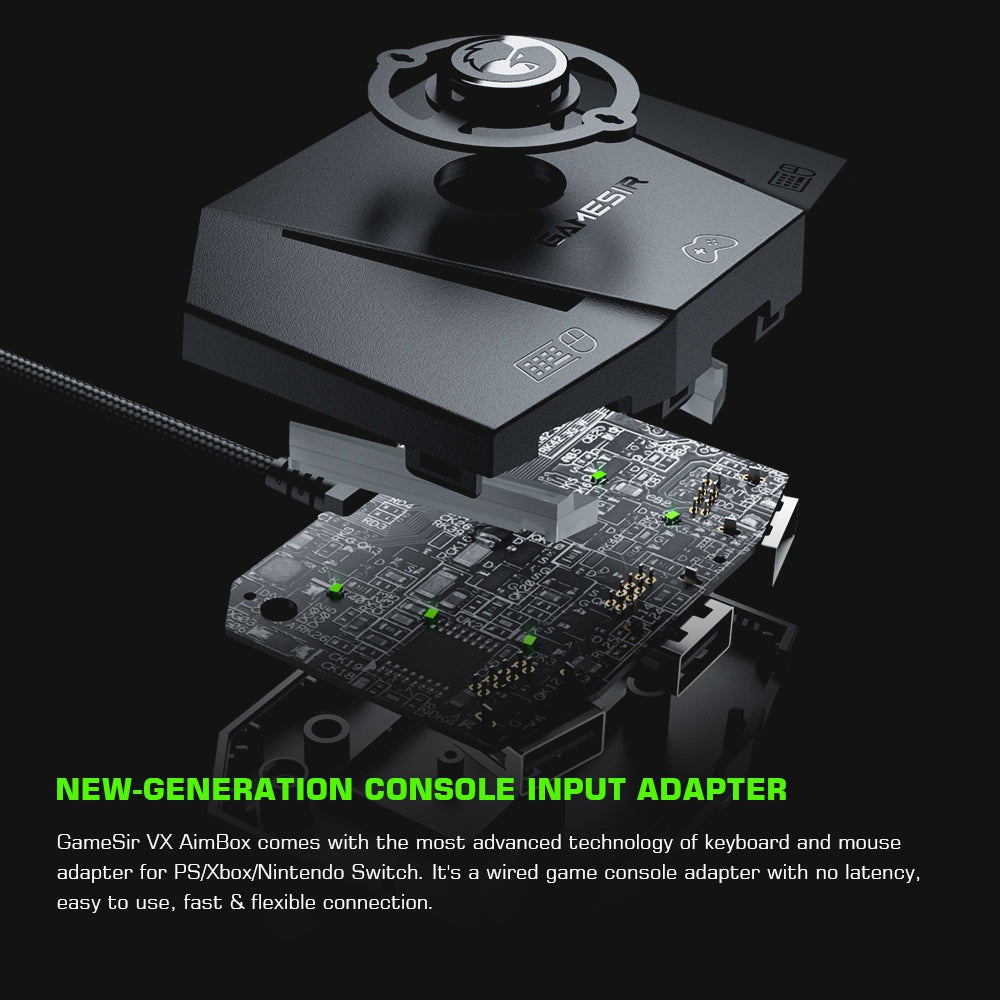 Gamesir vx aimbox mobile game mouse keyboard game convertor