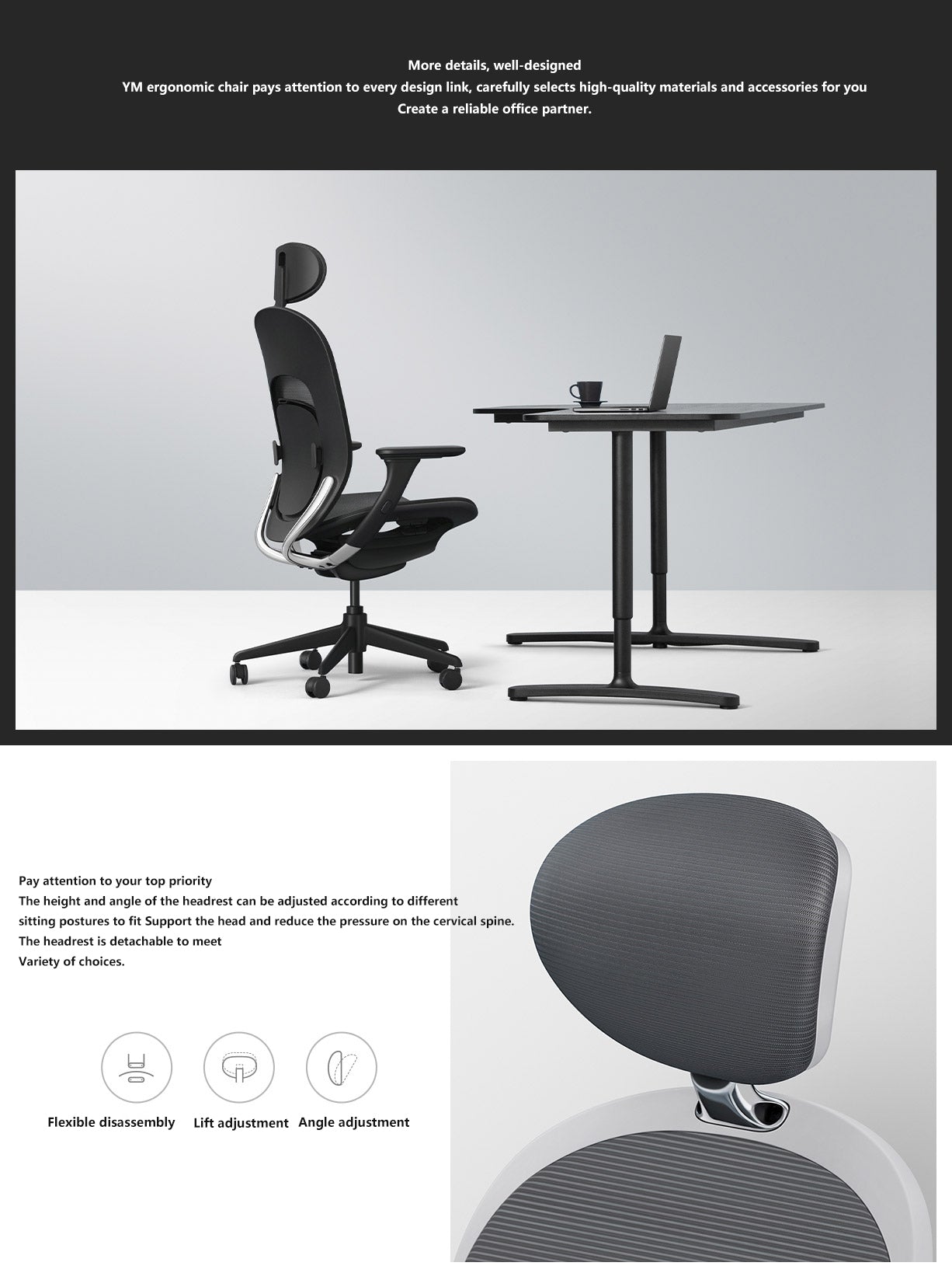 Xiaomi Global YM Office gaming chair features in india